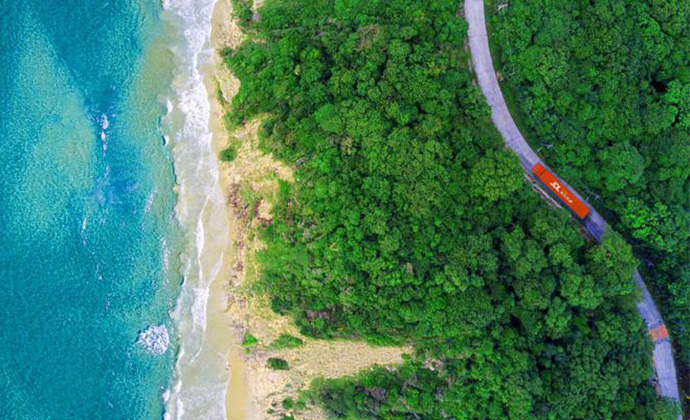 Jingdong Logistics has become the first logistics enterprise in China to use battery-swapped new energy vehicles on a large scale